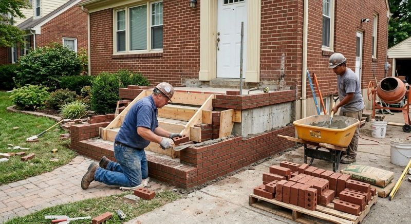 Brick Renovation in Worcester, MA