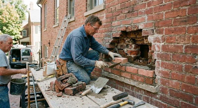 Brickwork Installation in Worcester, MA